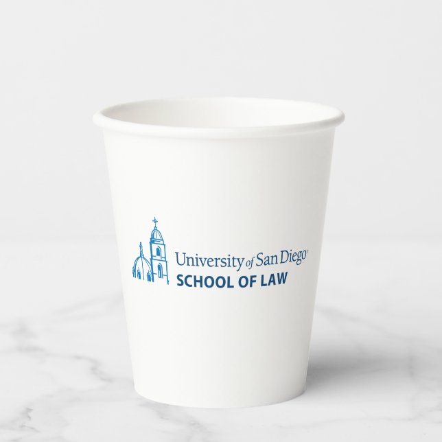 USD School of Law Paper Cups (Front)
