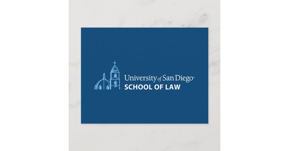 USD School of Law Postcard Zazzle