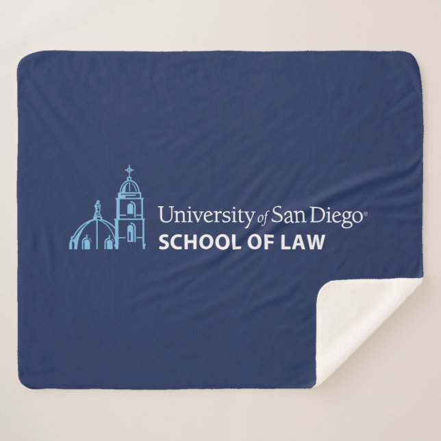 USD School of Law Sherpa Blanket (Front (Horizontal))