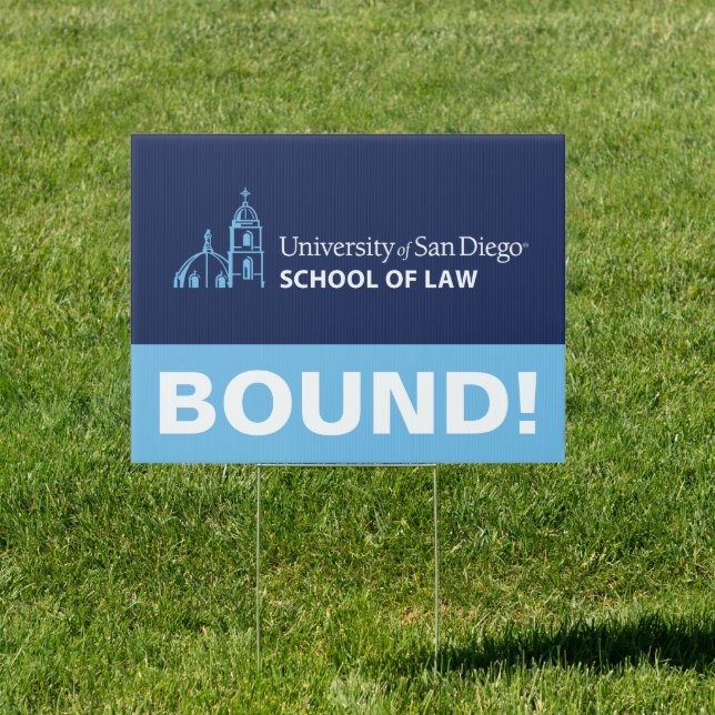 USD School of Law Sign (Insitu)