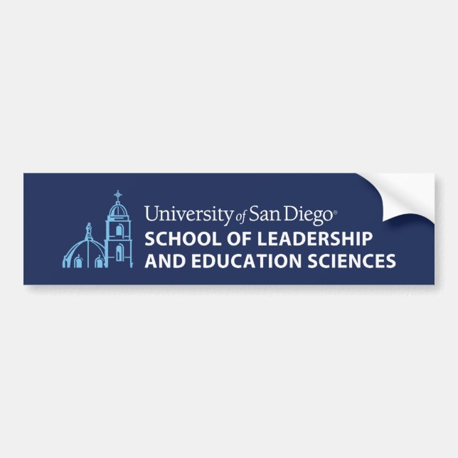 USD School of Leadership & Education Sciences Bumper Sticker (Front)