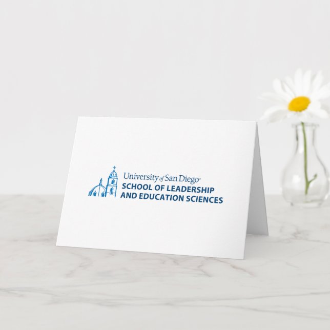 USD School of Leadership & Education Sciences Card (Small Plant)