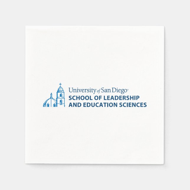 USD School of Leadership & Education Sciences Napkins (Front)