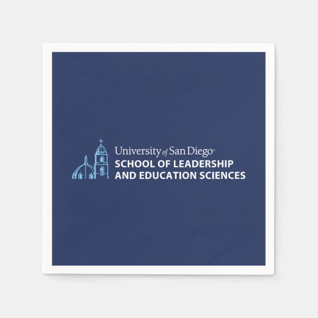 USD School of Leadership & Education Sciences Napkins (Front)