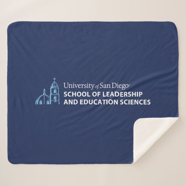 USD School of Leadership & Education Sciences Sherpa Blanket (Front (Horizontal))