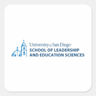USD School of Leadership & Education Sciences Square Sticker