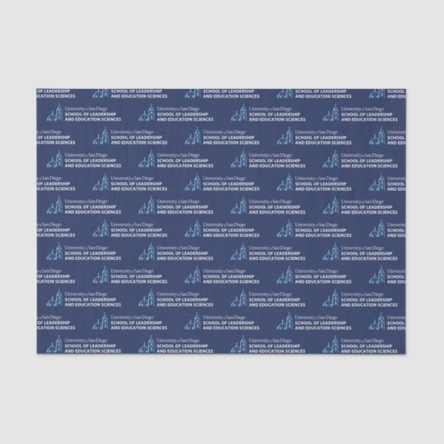 USD School of Leadership & Education Sciences Tissue Paper (Front)