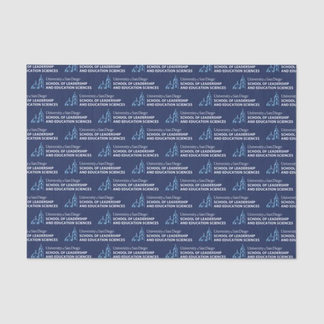 USD School of Leadership & Education Sciences Tissue Paper (Front)