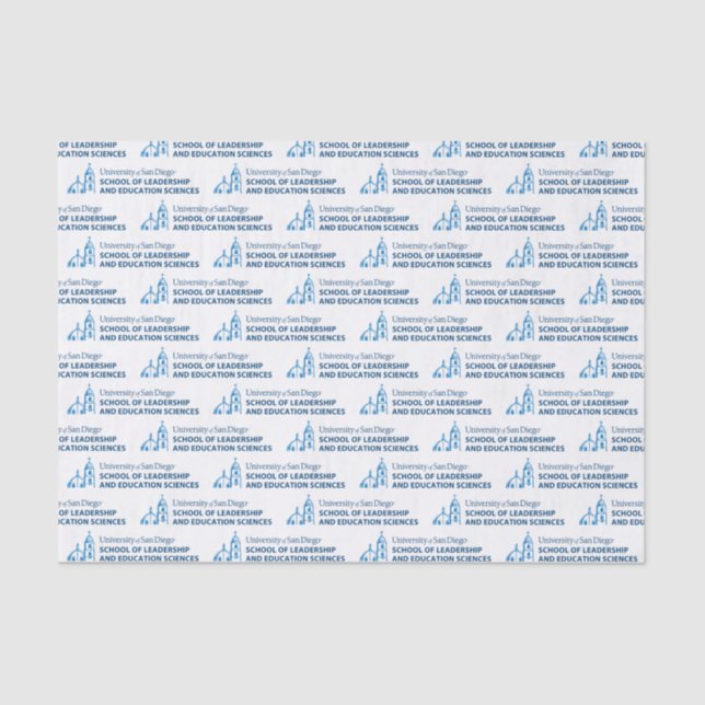 USD School of Leadership & Education Sciences Tissue Paper (Front)