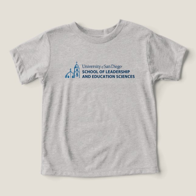 USD School of Leadership & Education Sciences Toddler T-shirt (Design Front)