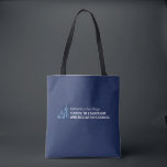 USD School of Leadership & Education Sciences Tote Bag<br><div class="desc">Show your pride in the University of San Diego with this official School of Leadership and Education Sciences design. Highlighting the signature blue dome and bell tower graphic paired with bold lettering that reads “University of San Diego School of Leadership and Education Sciences, ” this design honors students, alumni, faculty,...</div>