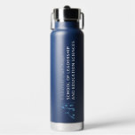 USD School of Leadership & Education Sciences Water Bottle<br><div class="desc">Show your pride in the University of San Diego with this official School of Leadership and Education Sciences design. Highlighting the signature blue dome and bell tower graphic paired with bold lettering that reads “University of San Diego School of Leadership and Education Sciences, ” this design honors students, alumni, faculty,...</div>