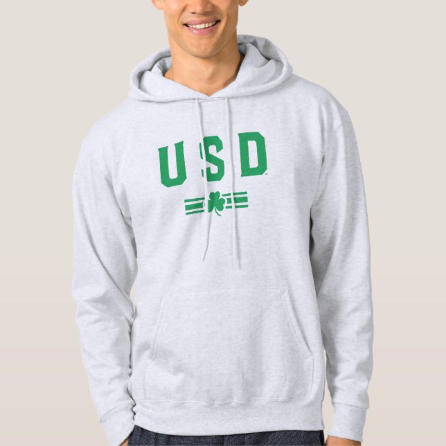USD | St. Patrick's Day - Lucky Stripe Hoodie (Front)
