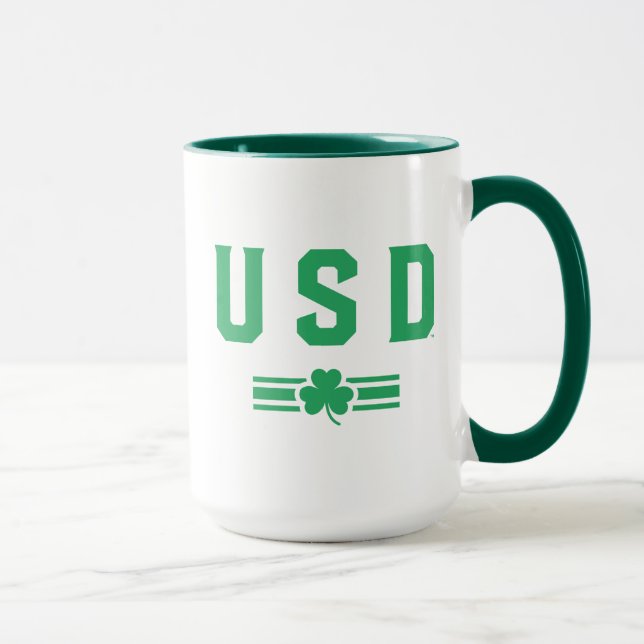 USD | St. Patrick's Day - Lucky Stripe Mug (Right)