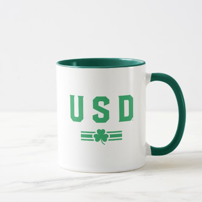USD | St. Patrick's Day - Lucky Stripe Mug (Right)