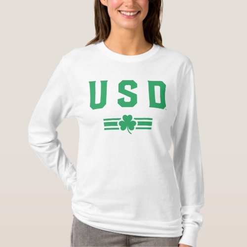 USD  St Patricks Day _ Lucky Stripe T_Shirt