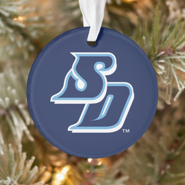 USD Toreros Holiday Logo Pattern Ornament (Tree)