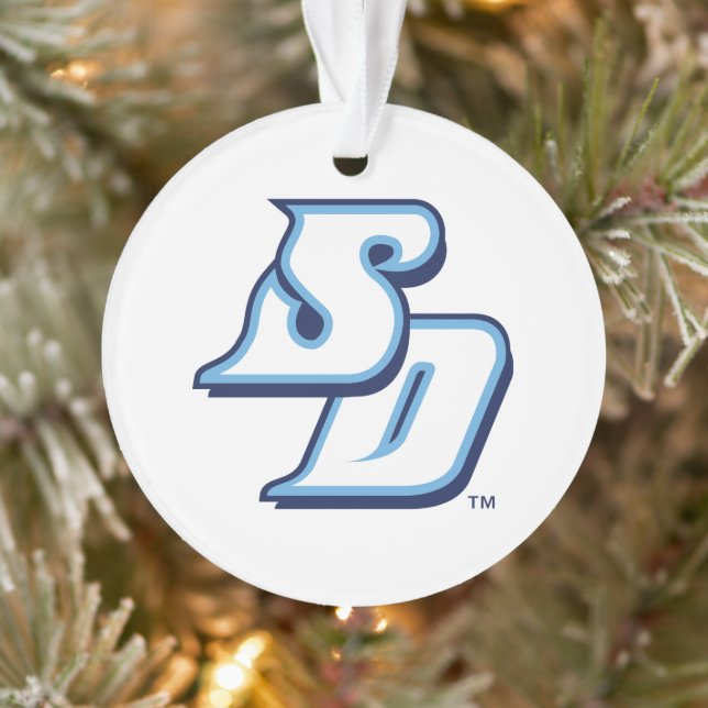 USD Toreros Holiday Logo Pattern Ornament (Tree)