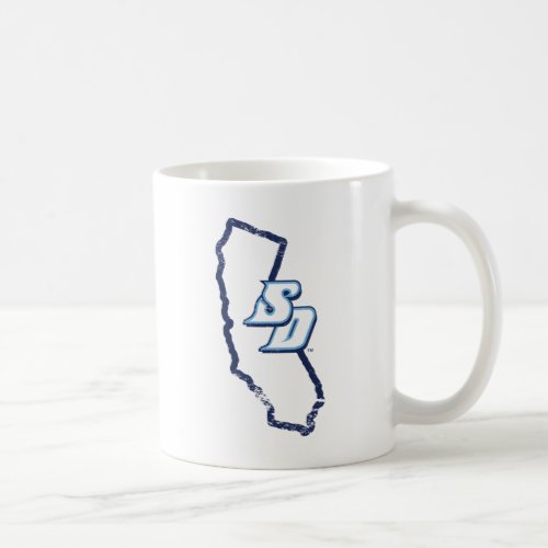 USD  Vintage California State Logo Coffee Mug