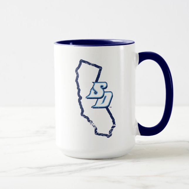USD | Vintage California State Logo Mug (Right)