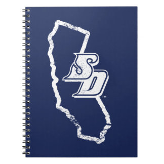 USD | Vintage California State Logo Notebook