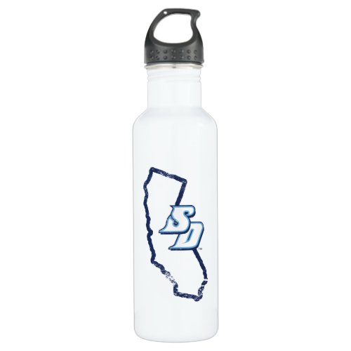 USD  Vintage California State Logo Stainless Steel Water Bottle