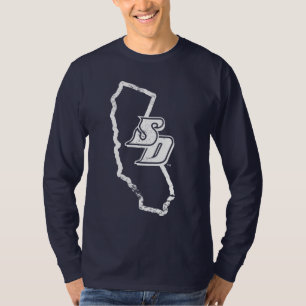 USD Vintage California State Logo T-Shirt
