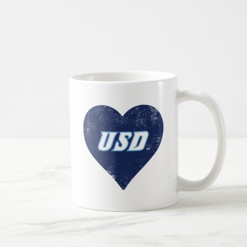 USD Vintage Heart Coffee Mug