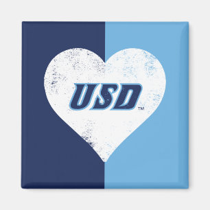 USD Vintage Heart Magnet