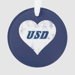 USD Vintage Heart Ornament