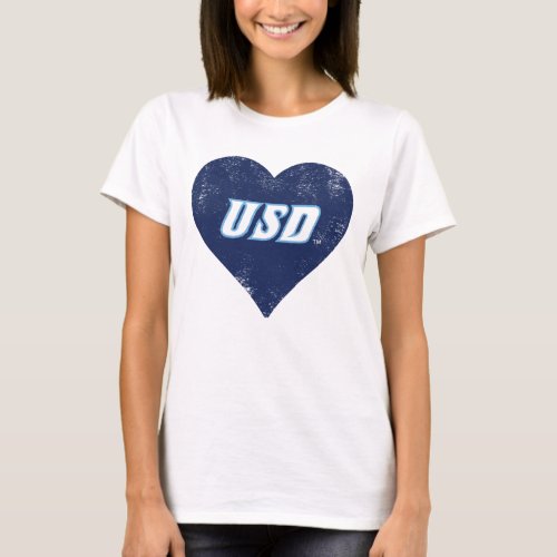 USD Vintage Heart T_Shirt