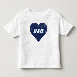 USD Vintage Heart Toddler T-shirt