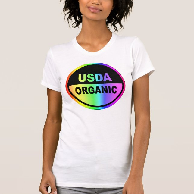 USDA  PSYCHEDELIC    (Women) T-Shirt (Front)