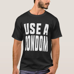 Use a Condom Oversized Graphic Tee