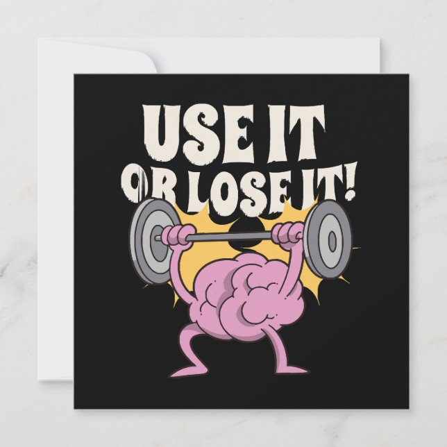 Use and train your brain (Front)
