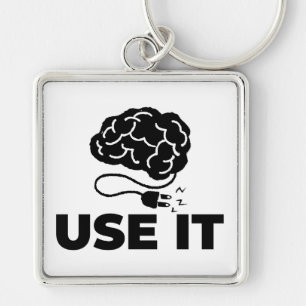 Use It - Brain Design Keychain