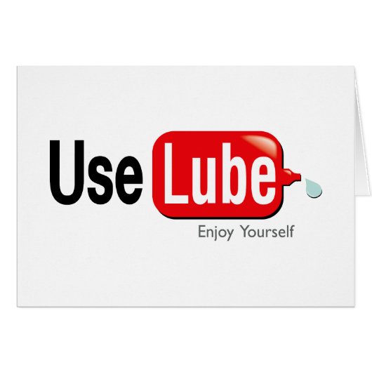 Use Lube Cards (Front Horizontal)