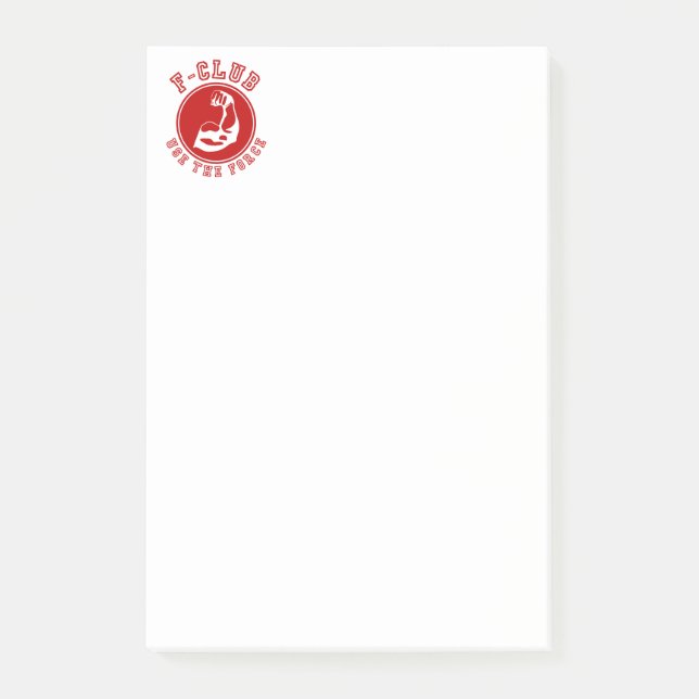 Use the force post-it notes (Front)