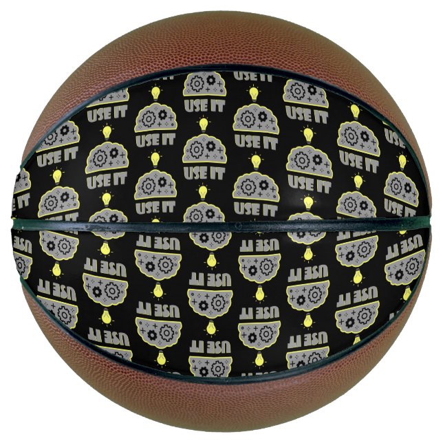 Use your brain basketball (Front)