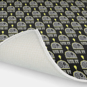 Use your brain outdoor rug