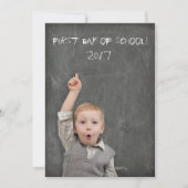Use Your Own Image First Day of School (Front)