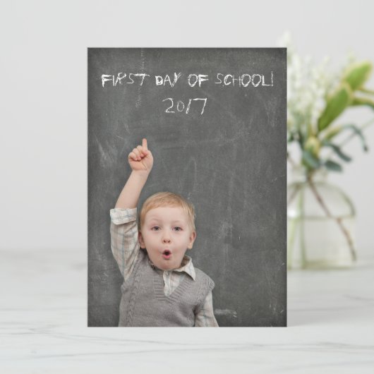 Use Your Own Image First Day of School (Standing Front)