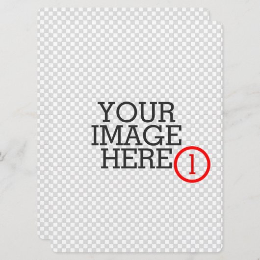 Use Your two Images One Easy Step to Your Creation (Front/Back)