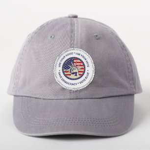 Use Your Vote Patriotic Liberty Iron On Patch