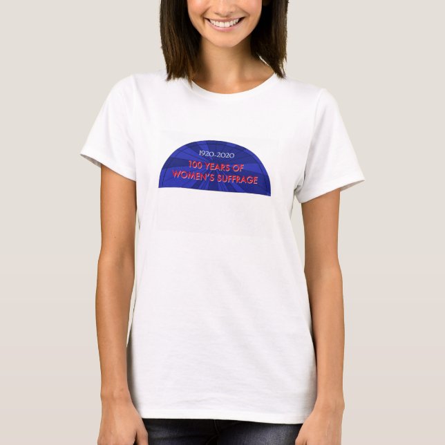 Use Your Vote Women's Voting Centennial 2020 Tee (Front)