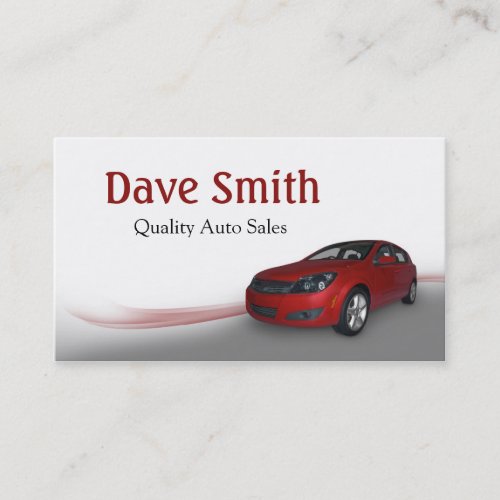 Used Car Dealer and Service Business Card Templates