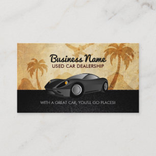 Used Cars Slogans Business Card