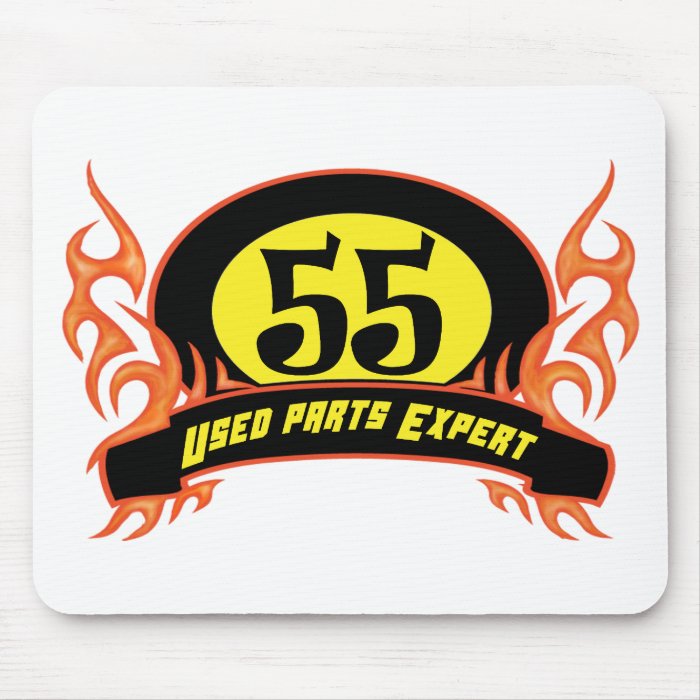 Used Parts 55th Birthday Gifts Mousepad
