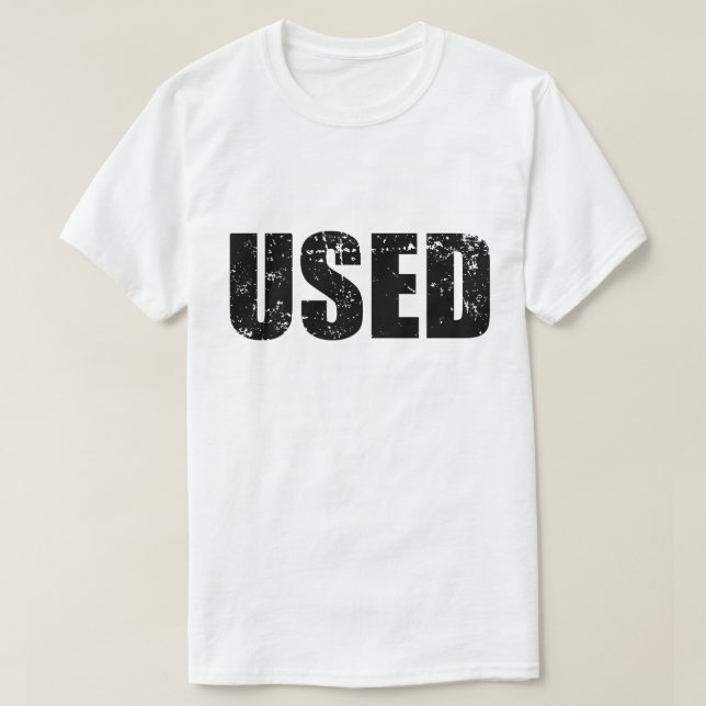 USED T-Shirt (Design Front)