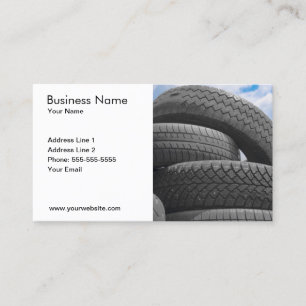 Used Tires Business Card